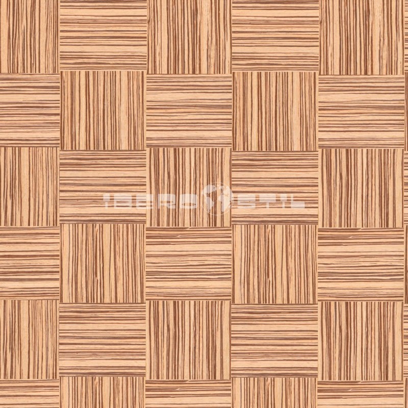 revestimientos de paredes  de Wood Venier zebra wood de iberostil